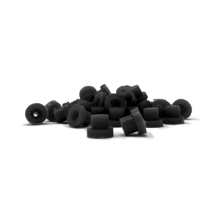 High Class Silicone Nipple NO Baffle - Black