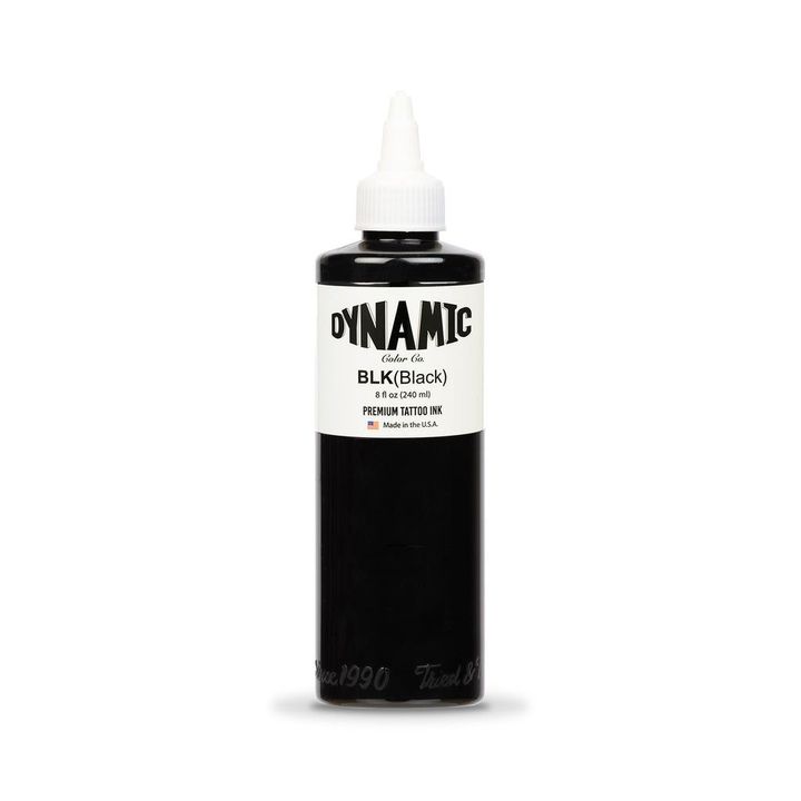8oz Black - Dynamic Color Ink