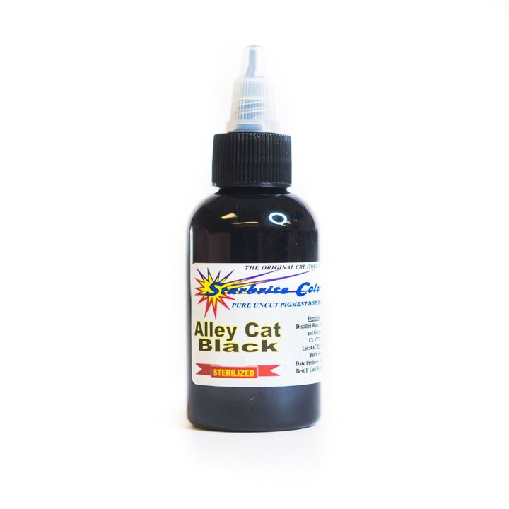 1oz Alley Cat Black - Starbrite Ink