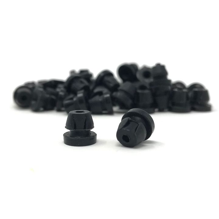 High Class Silicone Nipples With Baffle - Black