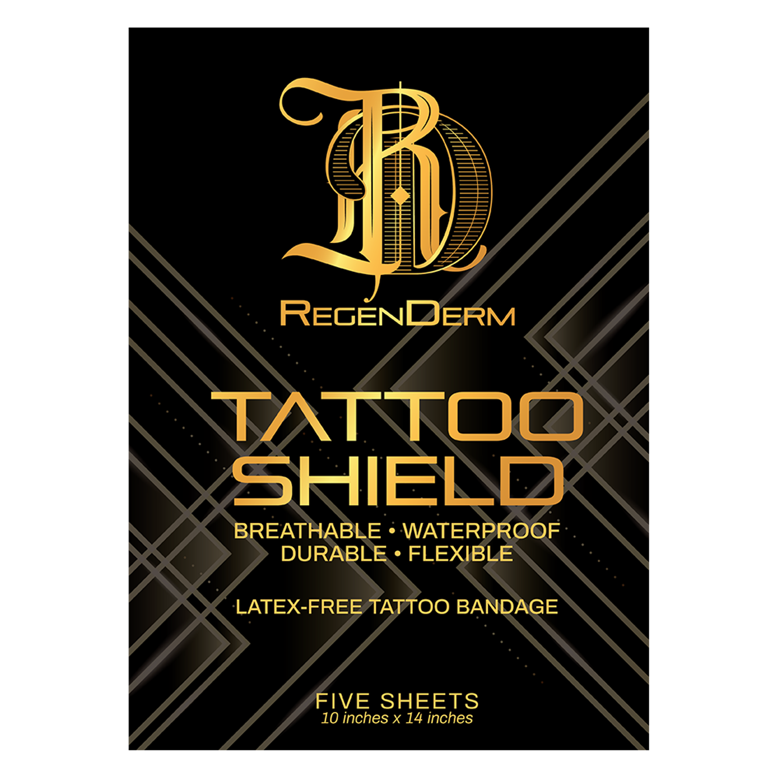 10" x 14" Sheets [5 pcs] - RegenDerm Tattoo Shield
