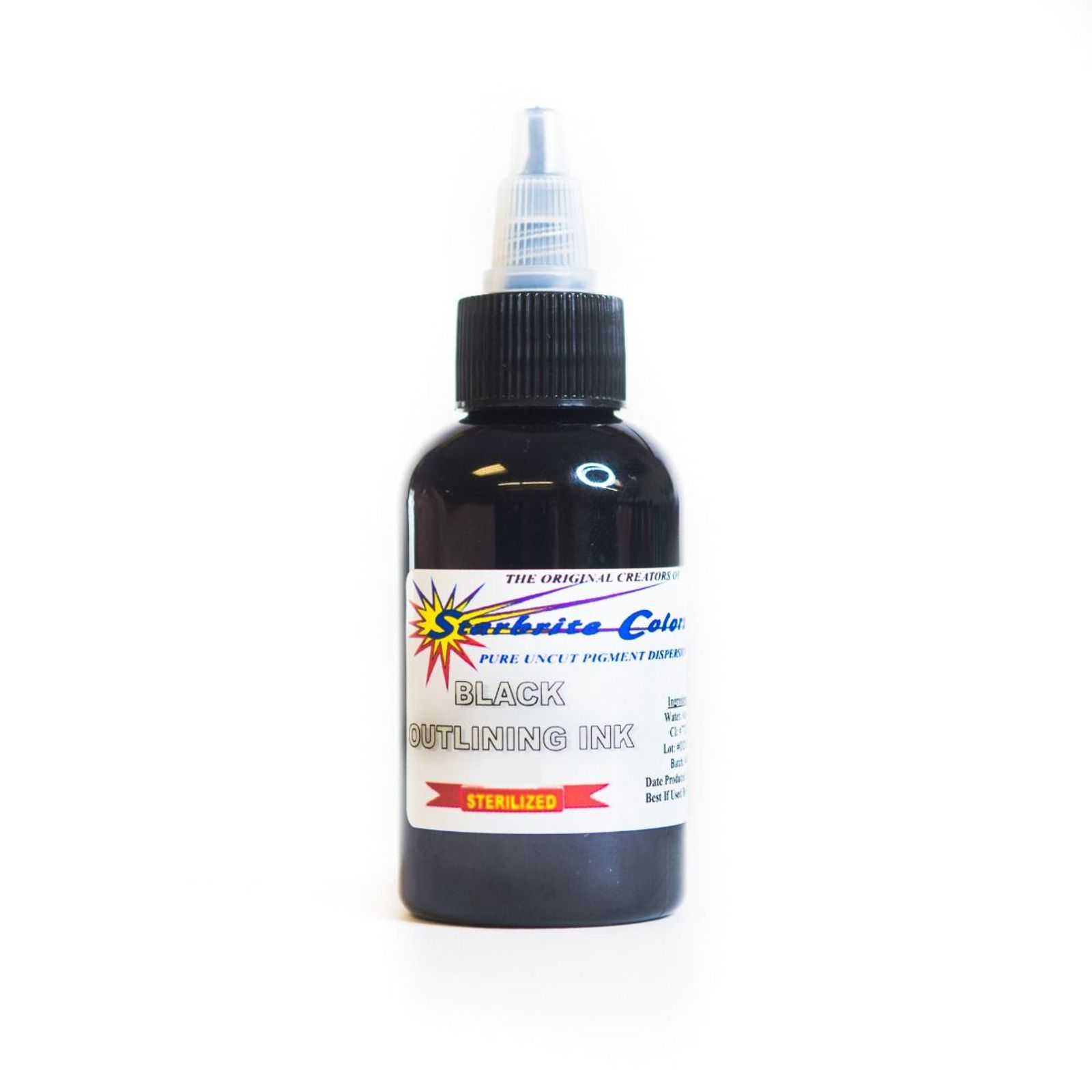 2oz Black Outlining - Starbrite Ink
