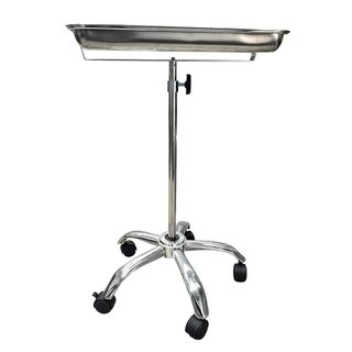 Rolling Stainless Steel Tray Station thumbnail 1