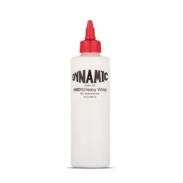 8oz Heavy White HWD1 - Dynamic Ink