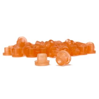 Rubber Hard Nipples - Orange thumbnail 1
