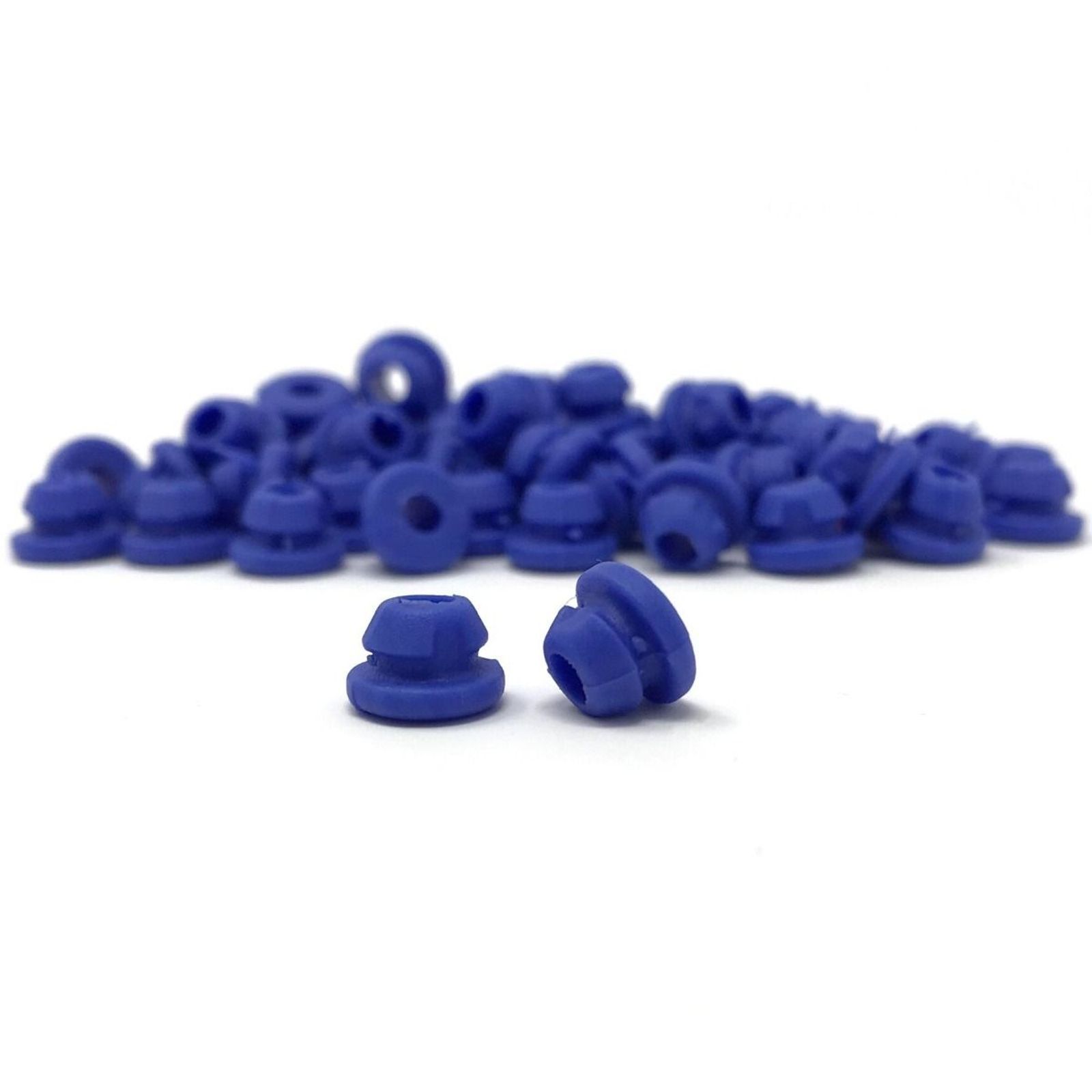 Baffle Rubber Nipple - Blue