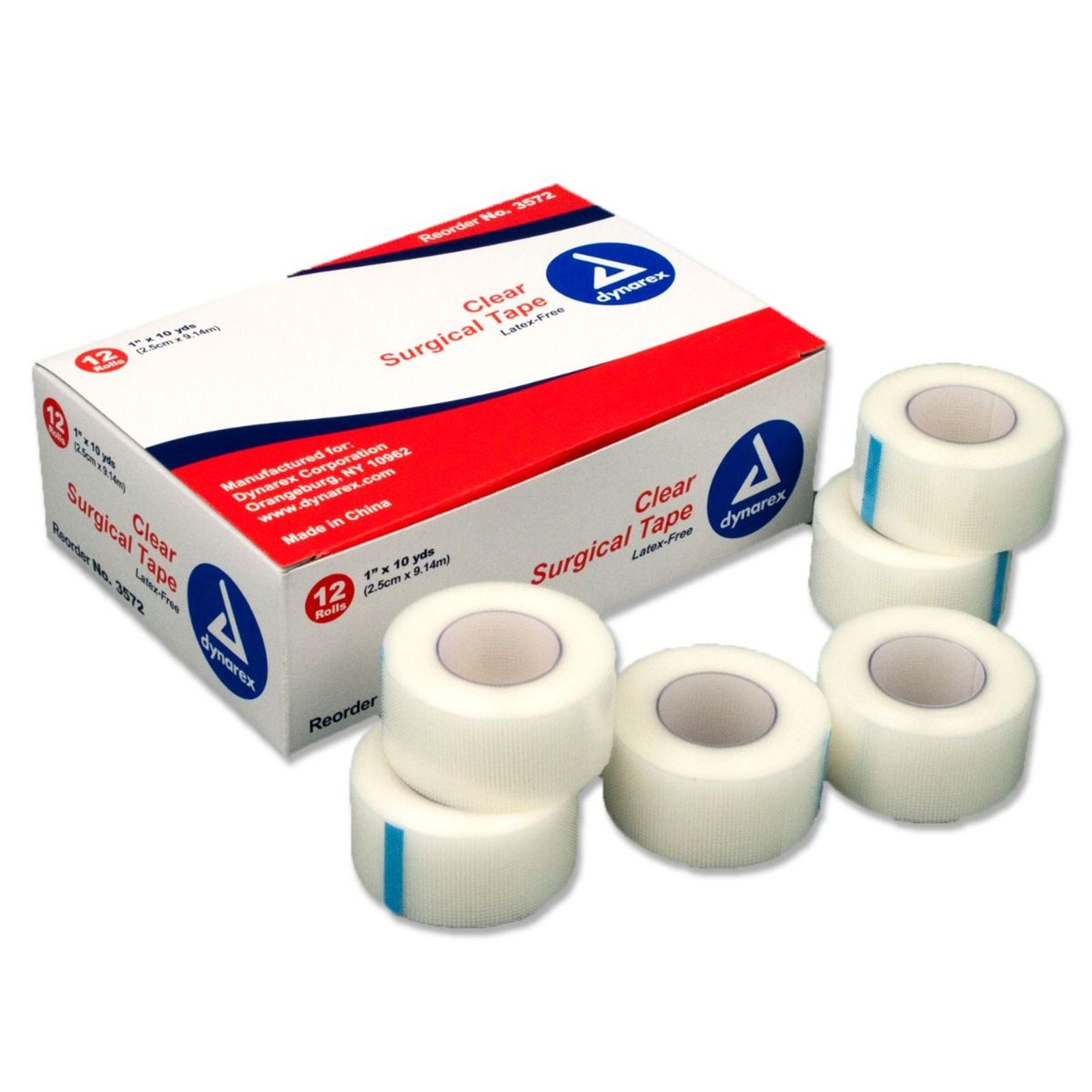 Clear Surgical Tape-1" * 10 yds (2.5cm*914cm)-12 pcs / box