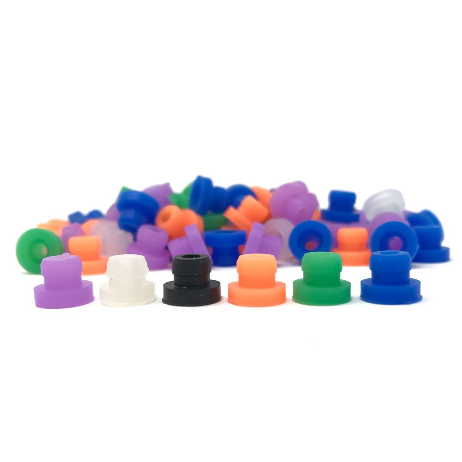 High Class Silicone Nipples - Sterilized Mix Color