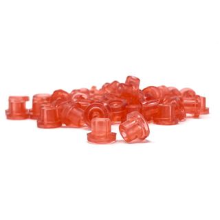 Rubber Hard Nipples - Red thumbnail 1